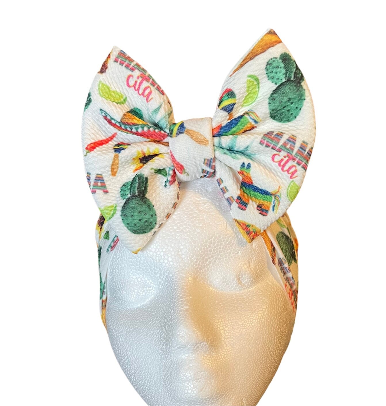 Mamacita Bow Head Wrap Headband Turban Cinco De Mayo - Etsy