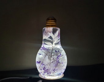 Flower light Lamp Herbarium Jane Florist Preserved eternal flowers Dried Flowers designed Flower light Lamp Herbarium Jane Florist Preserved eternal flowers Dried Flowers designed