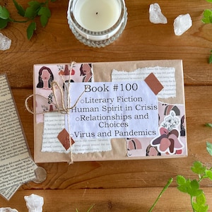 Book 100 - Blind Date with a Book, Mystery Book Gift, Wrapped Surprise Book, Book Lover’s Gift, Reading Challenge, Surprise Book Bundle