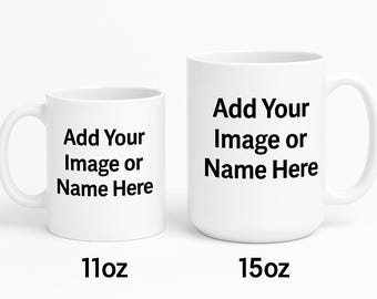Taza de café personalizada con inicial: elegante regalo con monograma de letra