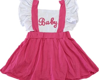 Baby Rüschen Strampler Kleid
