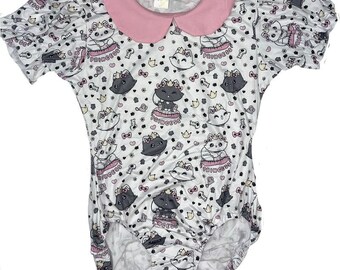 Princess Kitty Collared Bodysuit