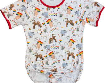 Pride Bear Adult Bodysuit