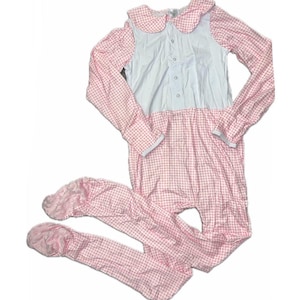 Lil Baby Pink Adult 1pc Footie Pajamas