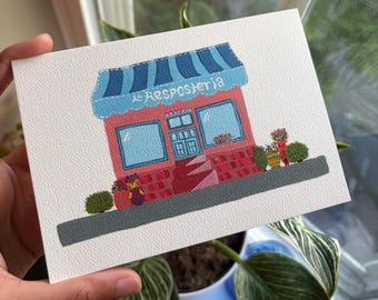 La Resposteria (The Cake Shop) ~ Mini Art Print