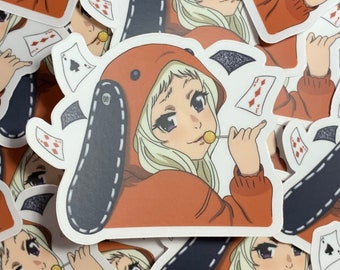 Kakegurui Anime Sticker - Kakegurui Anime Manga - Discover & Share GIFs