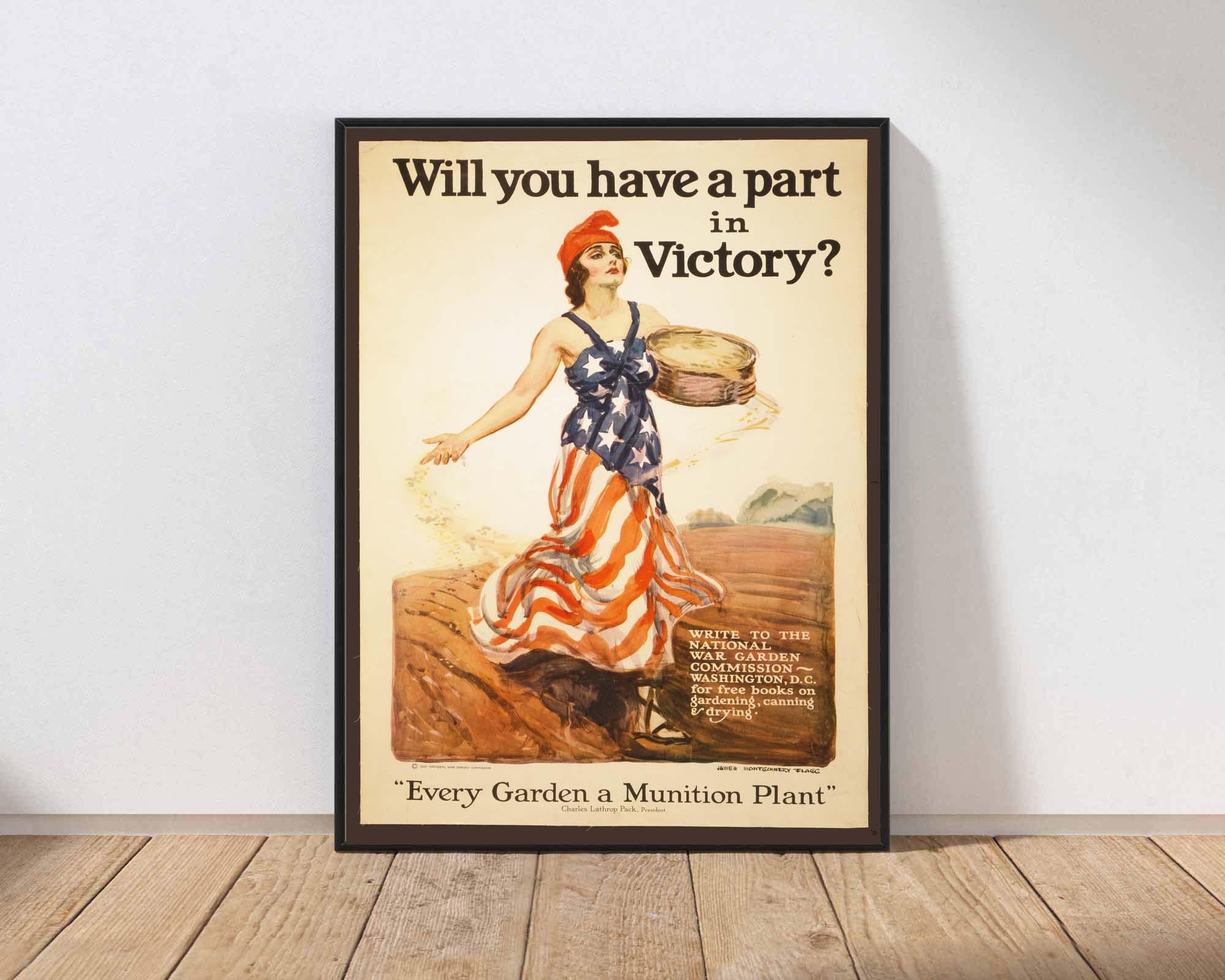 1940s Insignia Of Enlisted Ranks WWII Marine Corps War Poster – Vintage Reproduction, 20x28, Matte Paper