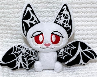 Spider Baby Bat Plush, Ready To Ship, Handmade, Stuffed Animal, Softie