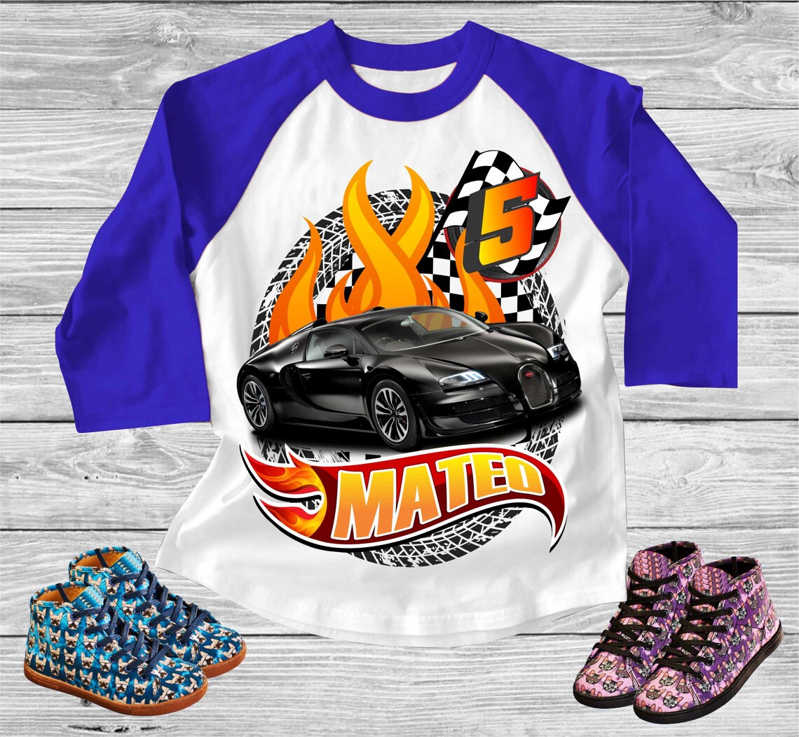 hot wheels family shirt