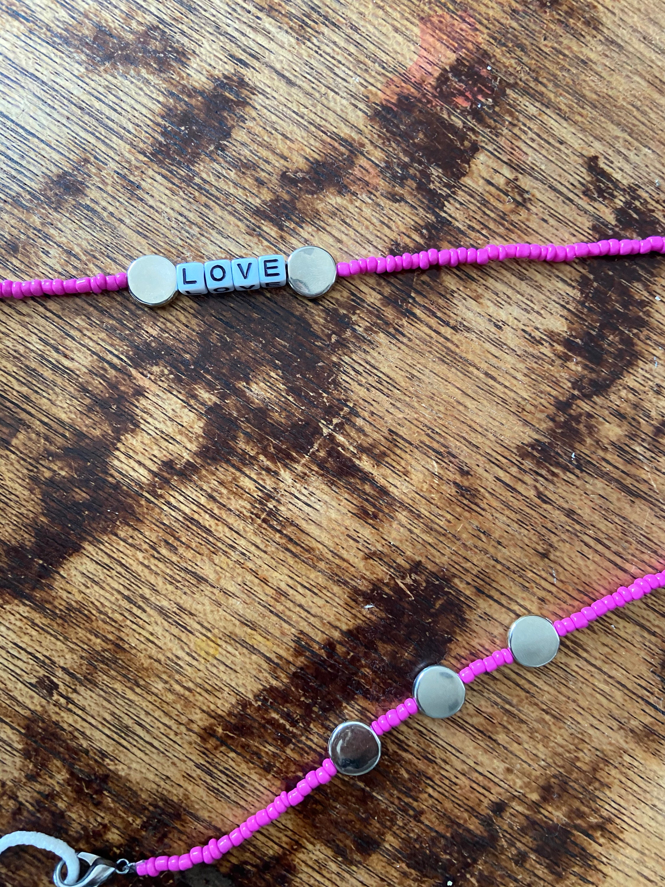 Love Beaded Mask Holder Necklace face Mask Chain Face Mask Strap Gift