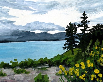 Comox Valley, BC |  Landscape Art Print