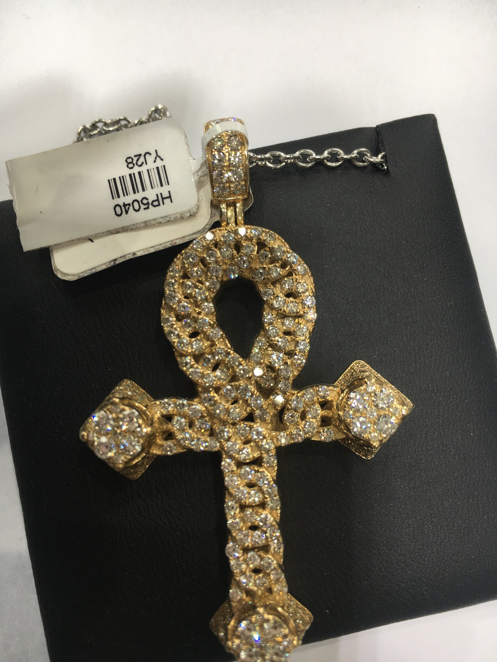 14k yellow gold VVS pendant 3.32Ctw Etsy