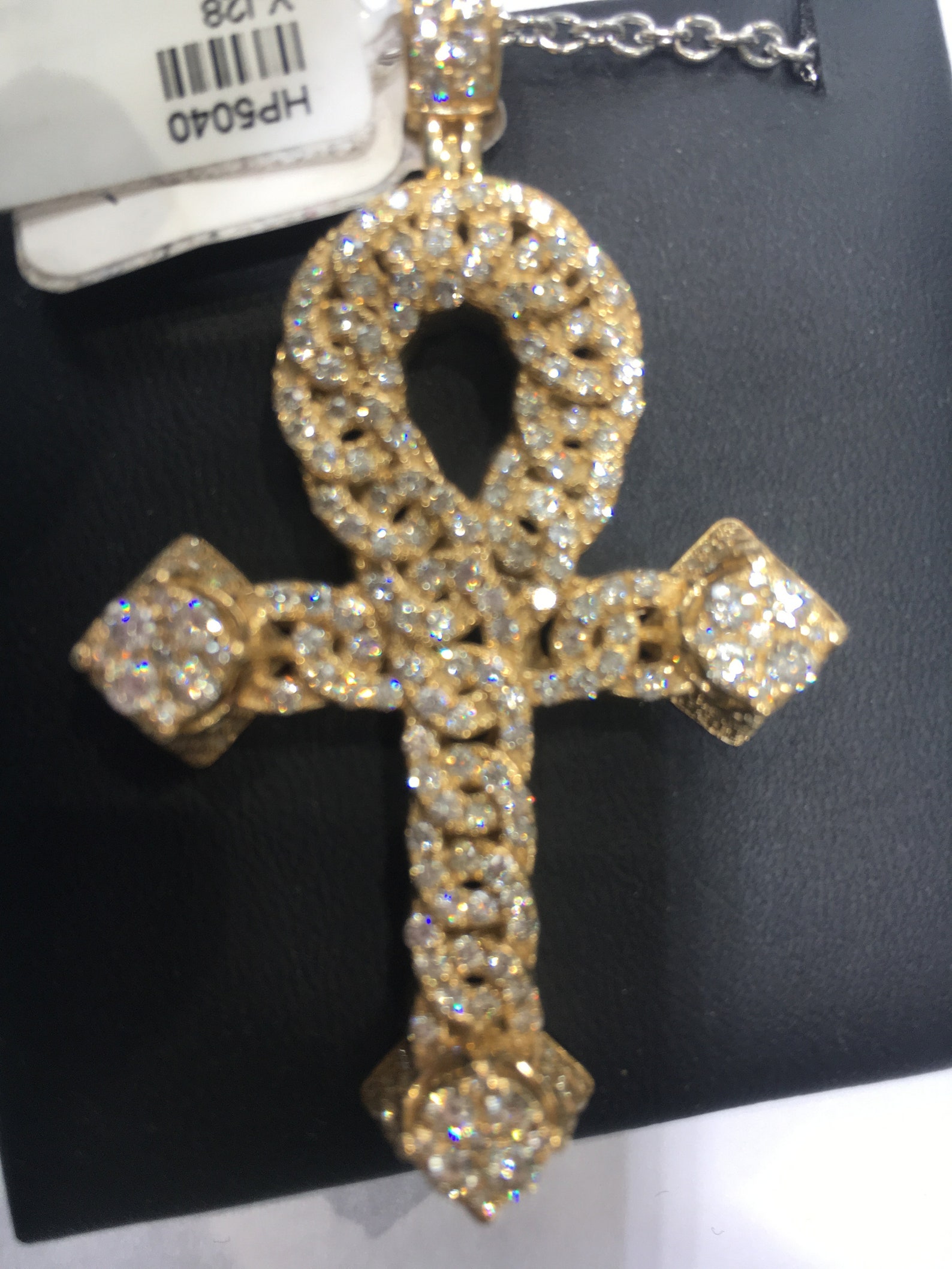 14k yellow gold VVS pendant 3.32Ctw Etsy