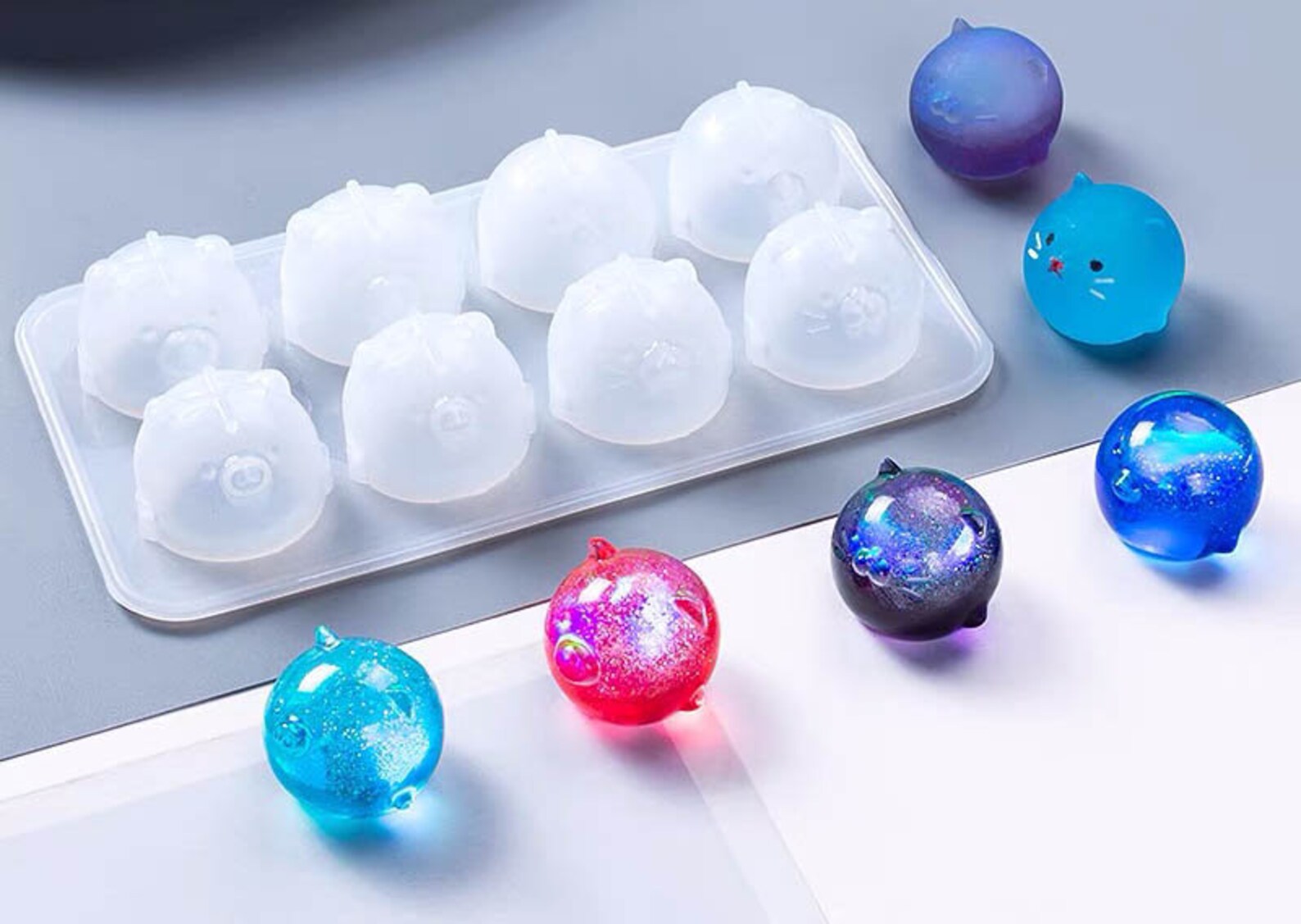 Qb Souvenier Cute animal epoxy resin mold Etsy