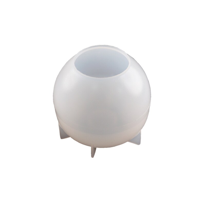 2 Size Large Sphere Tealight Candle Holder Molds 4.8 Inches Etsy