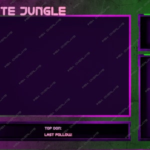 Concrete Jungle - Twitch Overlay Package - Etsy