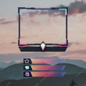 Sacred - Twitch Overlay - Animated Webcam Overlay 4:3