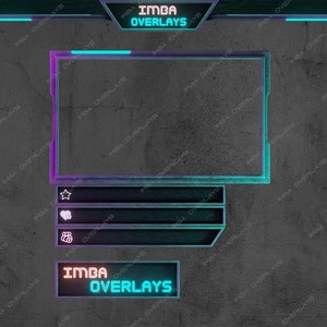 Concrete Dreams - Twitch Webcam Overlay Design