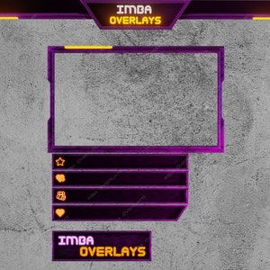 Eclipse - Twitch Webcam Overlay Design
