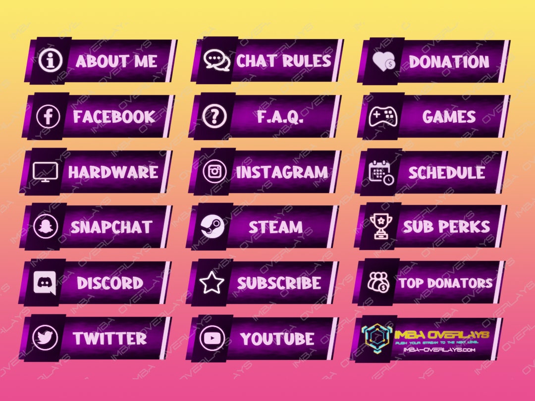Twitch Pink Sparkles Flash