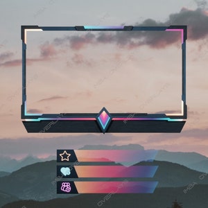 Sacred - Twitch Overlay - Animated Webcam Overlay