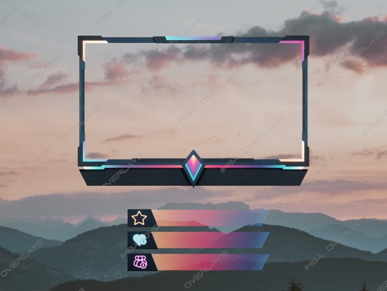 webcam overlay animated webcam overlay animated