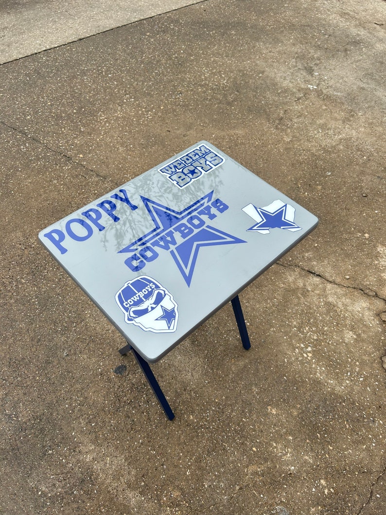 Custom Epoxy TV Tray ANY Team Etsy