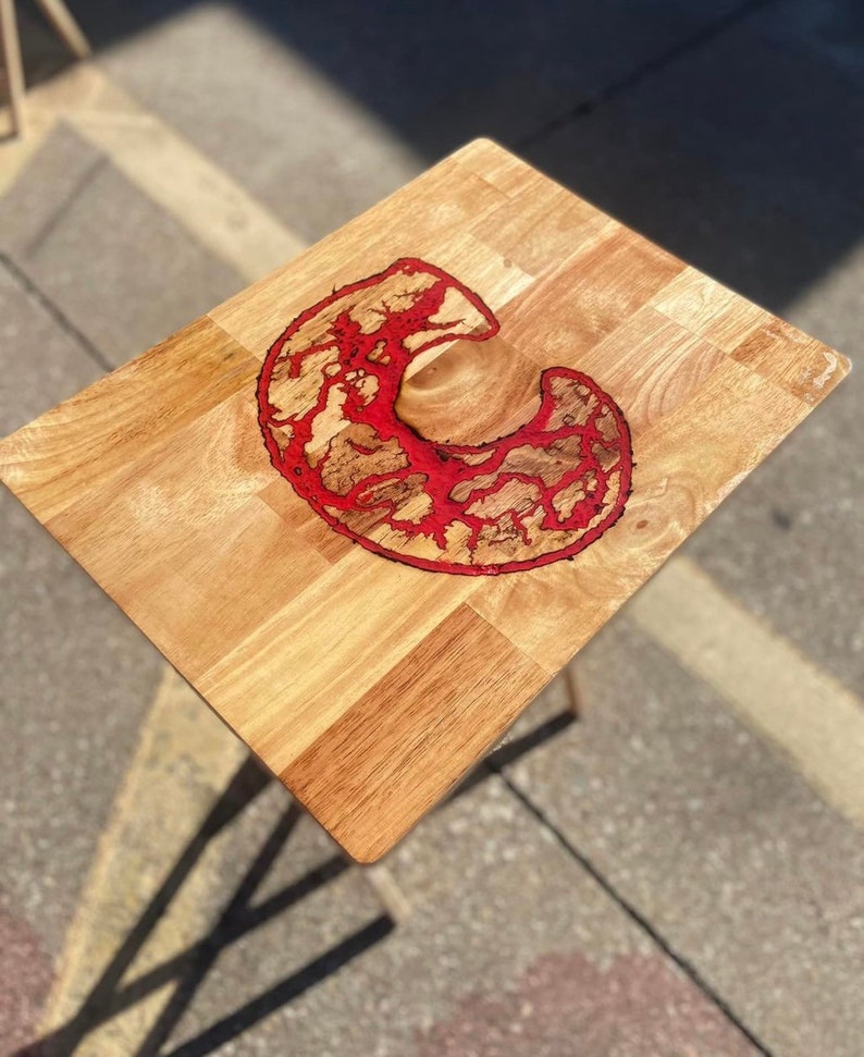 Custom Made Epoxy TV Trays Etsy