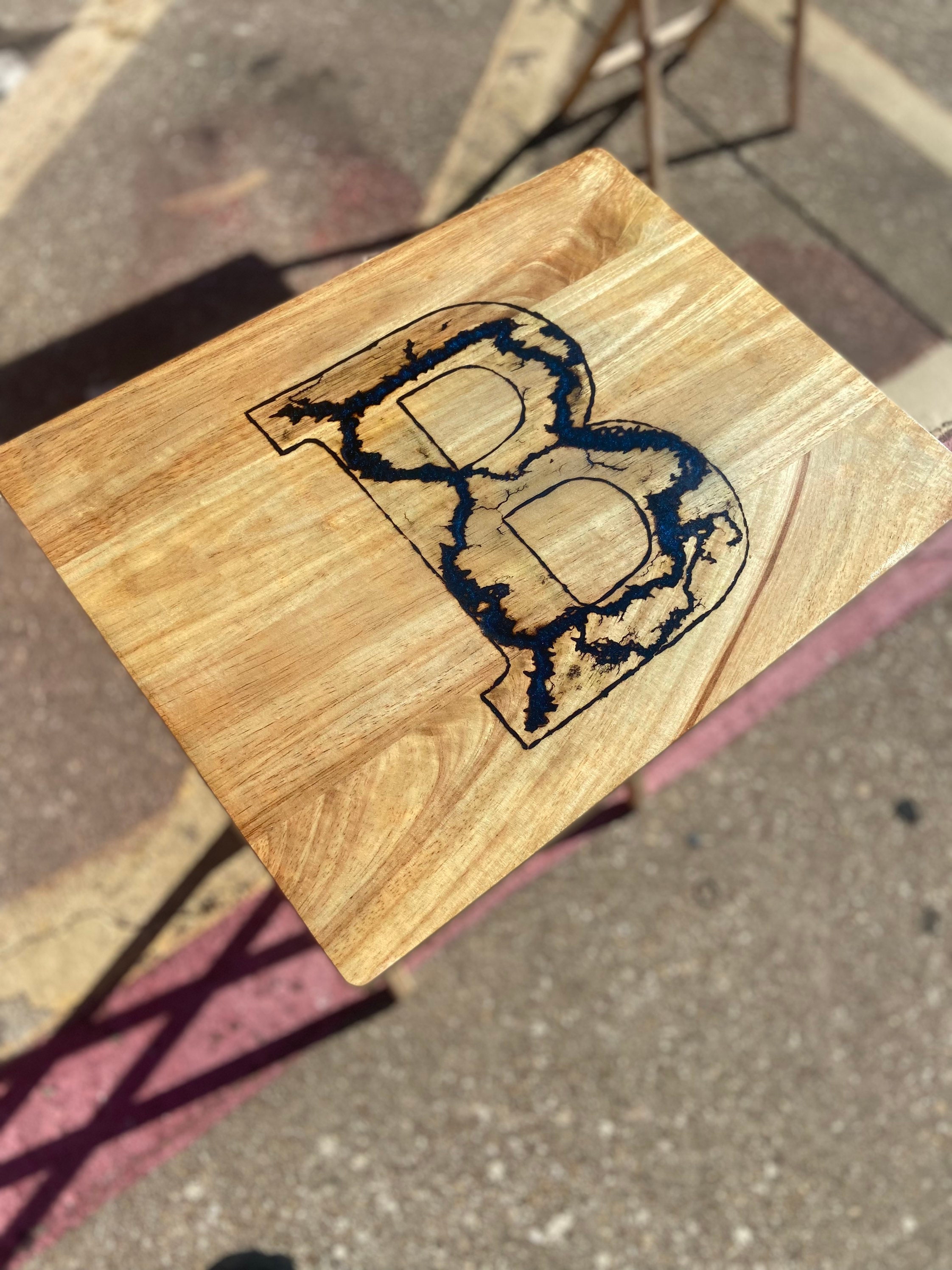 Custom Made Epoxy TV Trays Etsy