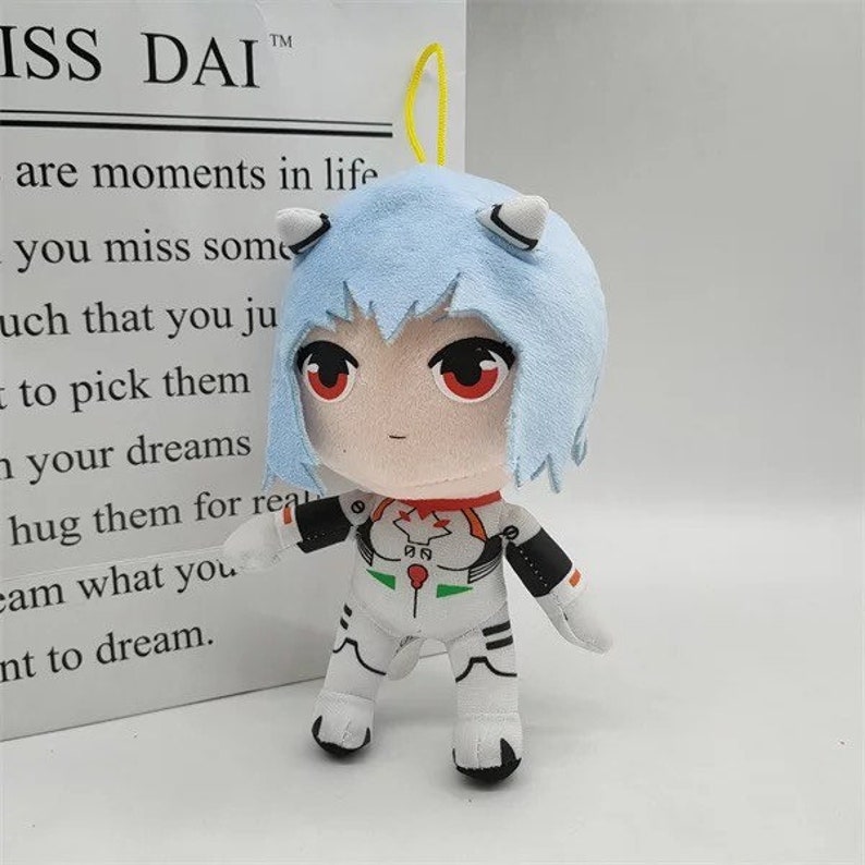 Rei Plugsuit Plush Neon Genesis Evangelion Rei Chiquita | Etsy