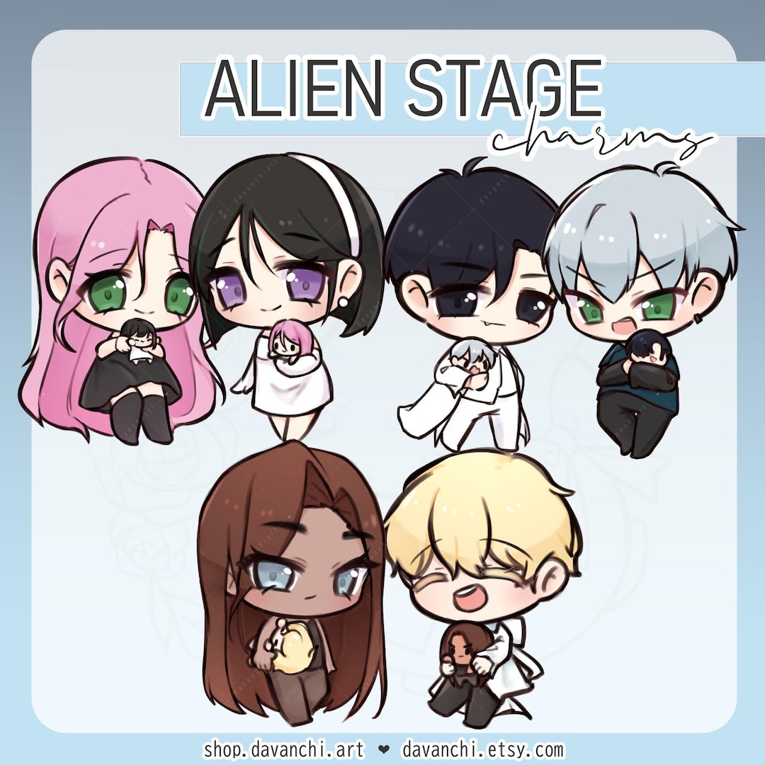 ALIEN STAGE ALNST Hyuluka Ivantill Mizisua Hyuna Luka Ivan Till Mizi ...
