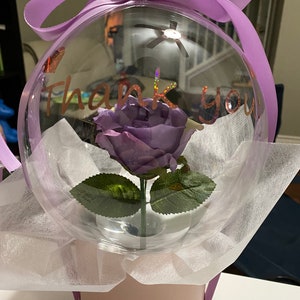 Flower in balloons