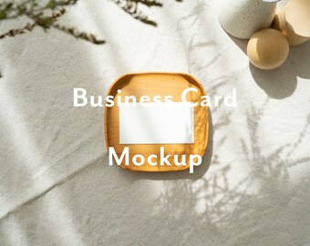 Business Card Mockup, Place Card, Wedding Stationery Mockup, Photoshop Mock up