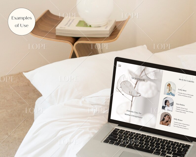 Laptop Screen Mockup PSD MacBook Website Mockup image 6