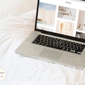 Laptop Screen Mockup PSD MacBook Website Mockup image 7