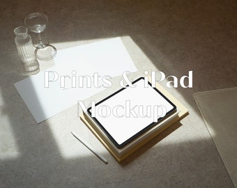 iPad mockup A4-afdrukken mockup Branding mockup
