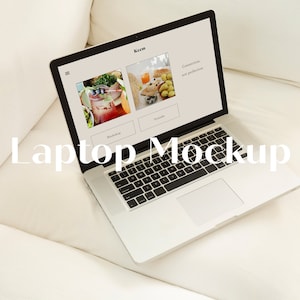 Macbook Laptop Mockup PSD Website Mockup