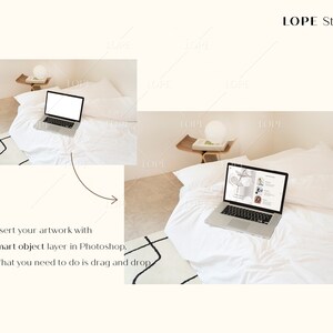 Laptop Screen Mockup PSD MacBook Website Mockup image 3