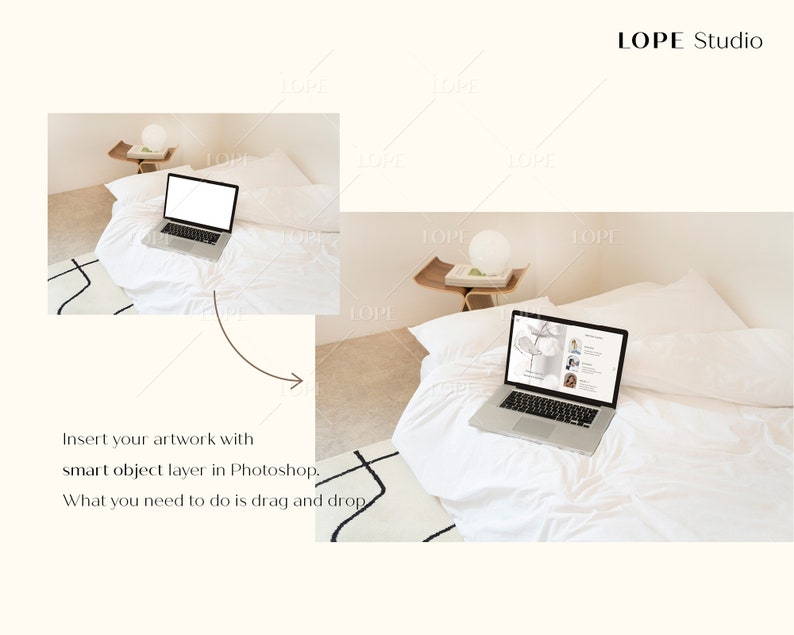 Laptop Screen Mockup PSD MacBook Website Mockup image 3