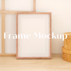Frame Mockup with Border Option Wall Art Mockup Poster Mock up Wedding Sign Mockup