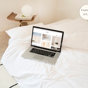Laptop Screen Mockup PSD MacBook Website Mockup image 5