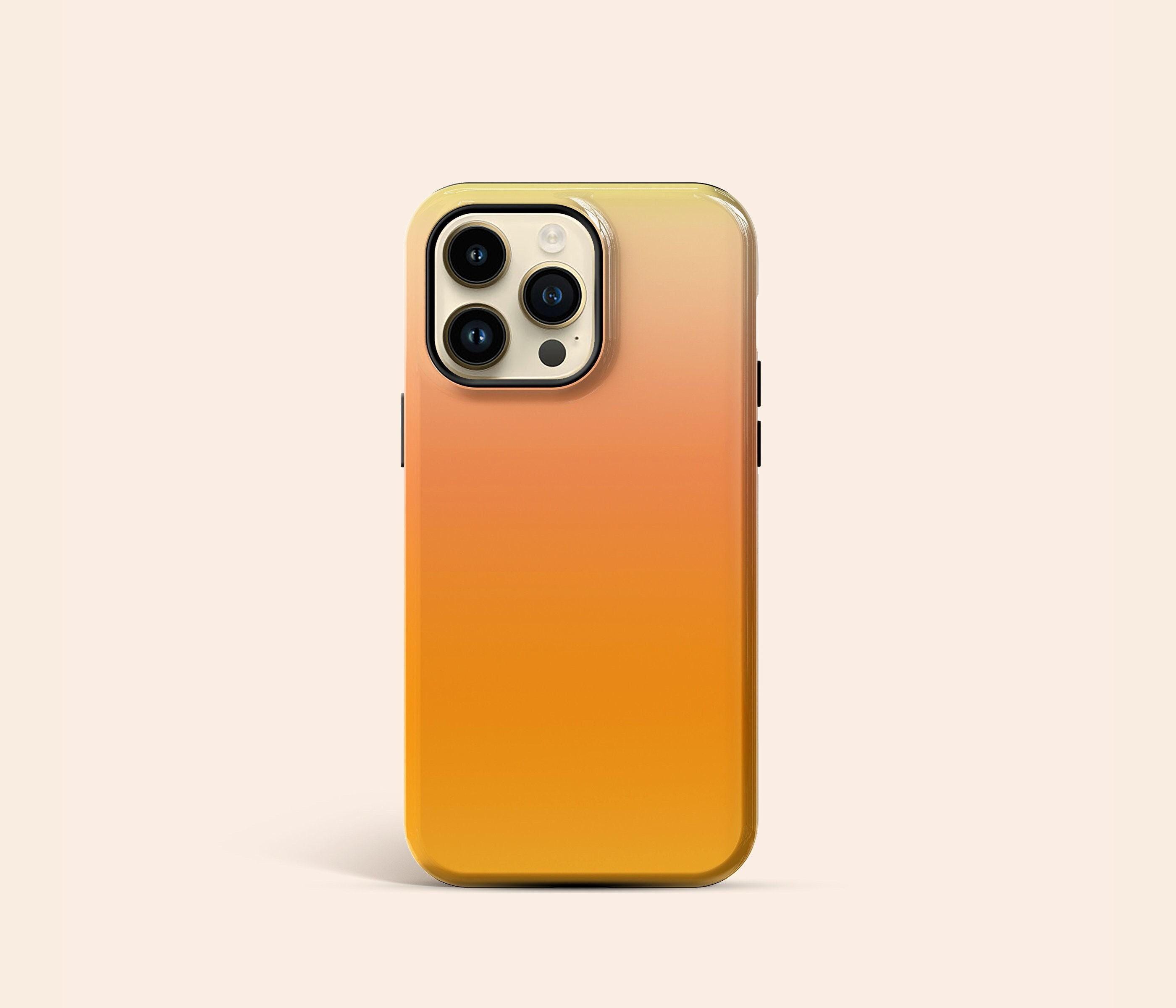 Citrus Gradient Phone Case, Orange Gradient iPhone 13 Case, Ombre