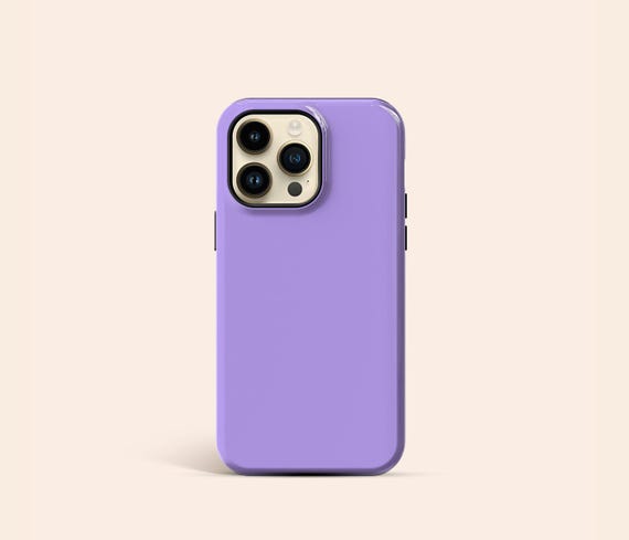 iPhone13 14 15 16対応 ライトパープル スマホケース バイオレットパープルのスマホケース、ライラックパープルのiPhone 13