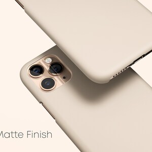 Sand Beige Phone Case, iPhone 13 Case, iPhone 12 Case, iPhone 11 Case, iPhone X XR XS Case, Samsung Galaxy Case, Google Pixel Case image 3