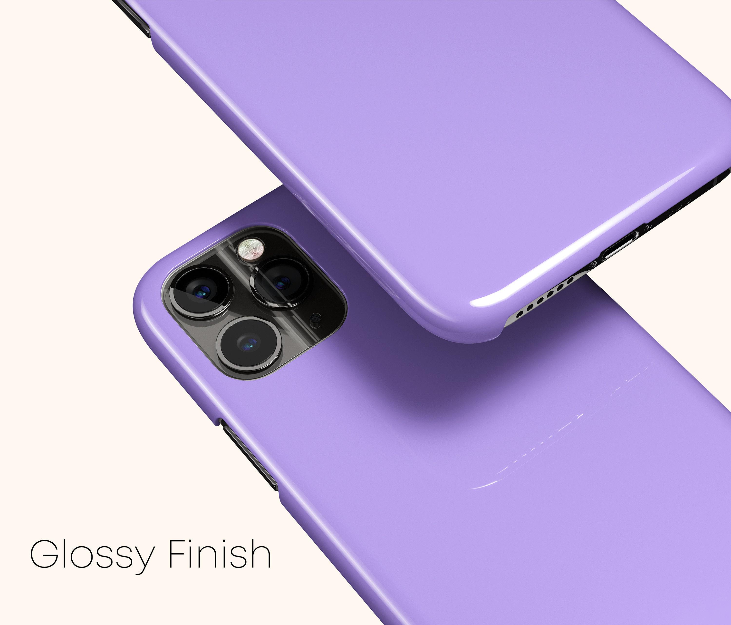 バイオレットパープルのスマホケース、ライラックパープルのiPhone 13