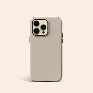 Sand Beige Phone Case, iPhone 13 Case, iPhone 12 Case, iPhone 11 Case, iPhone X XR XS Case, Samsung Galaxy Case, Google Pixel Case image 5