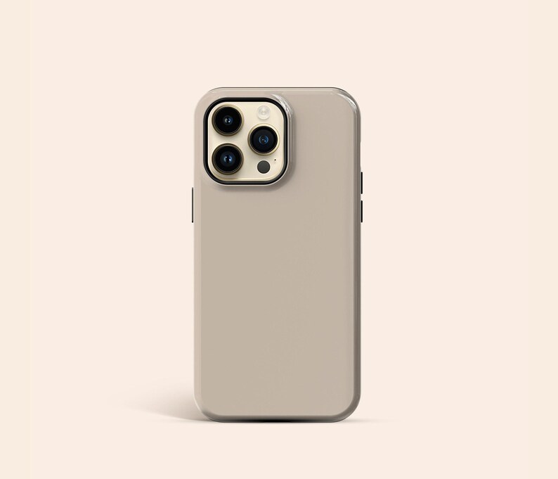 Sand Beige Phone Case, iPhone 13 Case, iPhone 12 Case, iPhone 11 Case, iPhone X XR XS Case, Samsung Galaxy Case, Google Pixel Case image 5