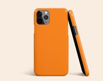Orange Phone Case, iPhone 15 Slim Matte Case, iPhone 14 Pro Max Glossy Case, iPhone 13 Tough Case, iPhone 12 Snap Case, Protective Cover