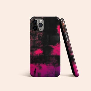 Neon Paint Phone Case, Pink Neon iPhone 12 Pro Case, Neon Purple iPhone 11 Case, iPhone X Case, iPhone Case XS, iPhone XR Case, Galaxy S21