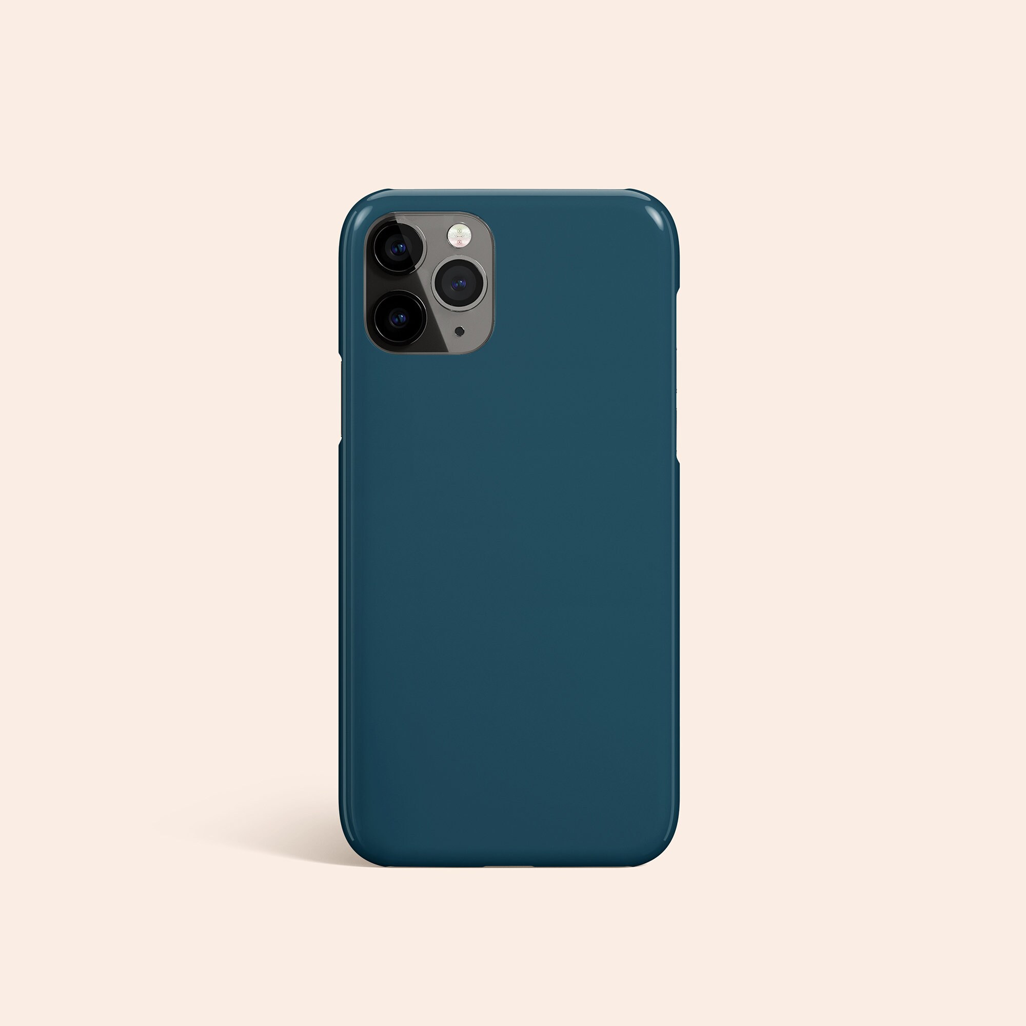 Teal iPhone Case Dark Teal iPhone 12 Pro Case Deep Teal Etsy